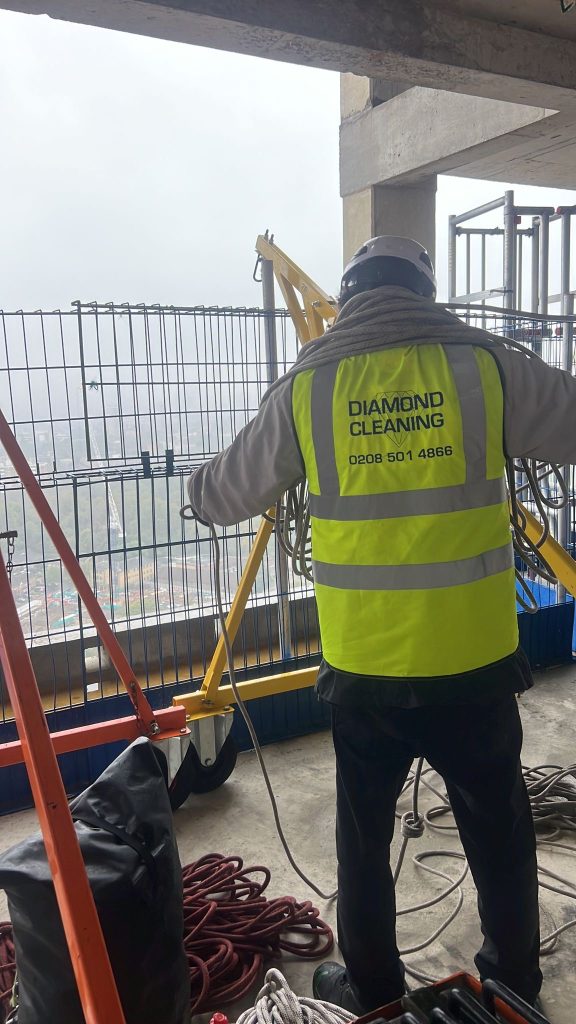 Diamond Cleaning After Builders Cleaning Service Abseiled Window Cleaning Service
